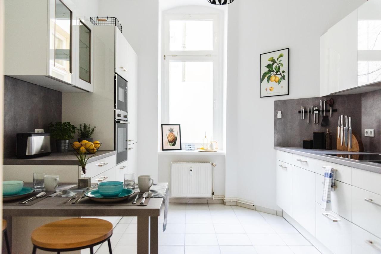 4-Zi Urban Design 120m² BRANDNEW 200Mbit Apartment Berlin Bagian luar foto
