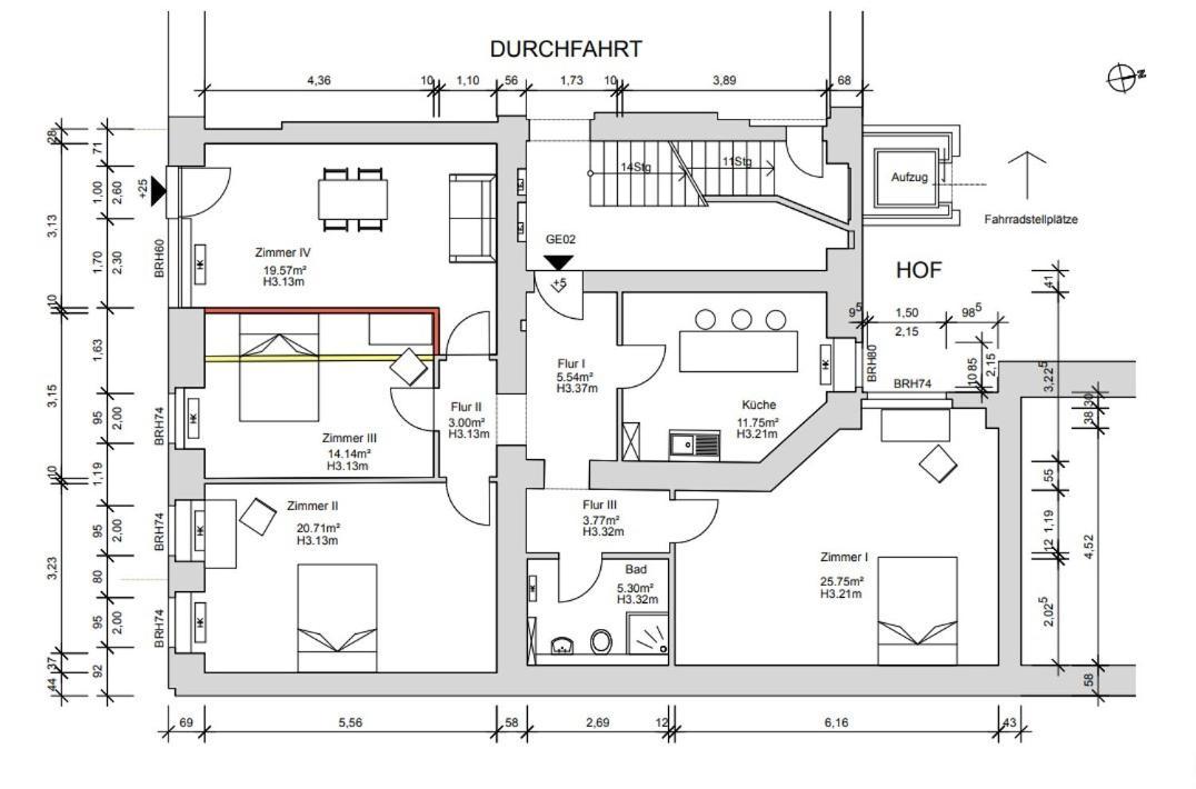 4-Zi Urban Design 120m² BRANDNEW 200Mbit Apartment Berlin Bagian luar foto